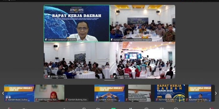 rakerda-kanwil-bpn-sulteng-sekjen-kementerian-atr-bpn-core-institusi-kita-adalah-pelayanan