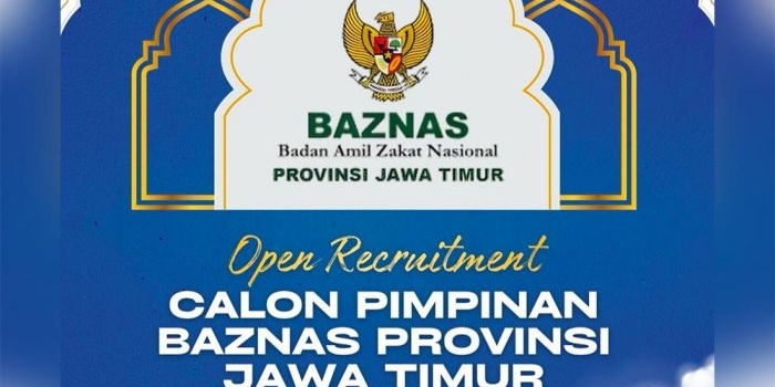 pendaftaran-calon-pimpinan-baznas-jatim-periode-2026–2031-dibuka-catat-jadwal-dan-syaratnya