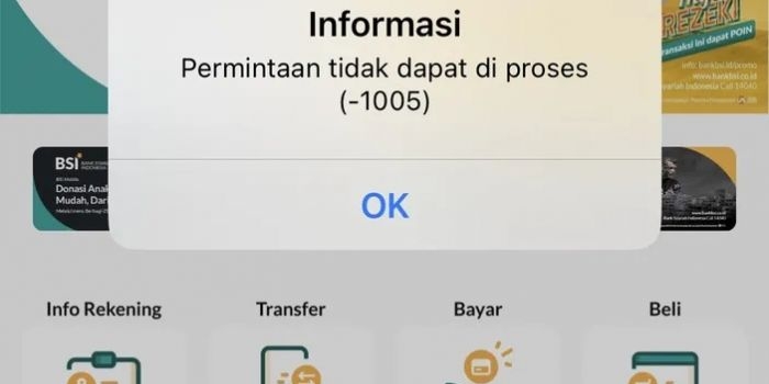 Cek penyebab kenapa aplikasi Byond BSI masih eror hari ini dan sampai kapan bisa diakses kembali. /Twiiter.com/@bbycottn