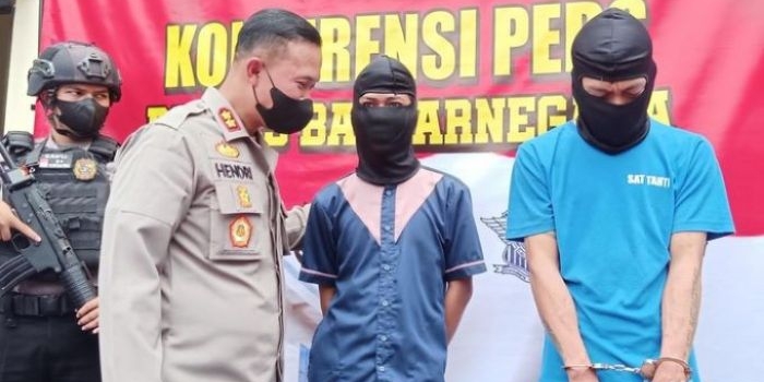 Inilah 2 ABG pemeran video gay di Banjarnegara (Foto: detikcom)