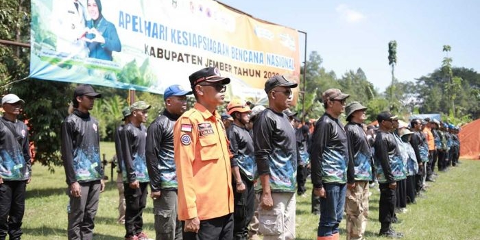 Apel siaga darurat kekeringan di Jember. 
