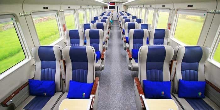 Fasilitas kereta api terus diperbaiki untuk manjakan penumpang. foto: youtube