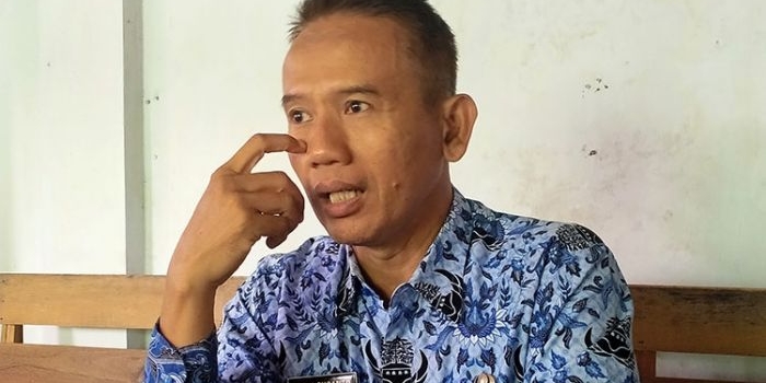 Kepala Dinas Pertanian dan Pangan Kabupaten Trenggalek Ir. Didik Susanto. (foto: HERMAN/ BANGSAONLINE)
