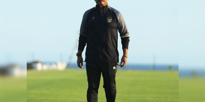 Pelatih Timnas Indonesia U-24, Indra Sjafri. 