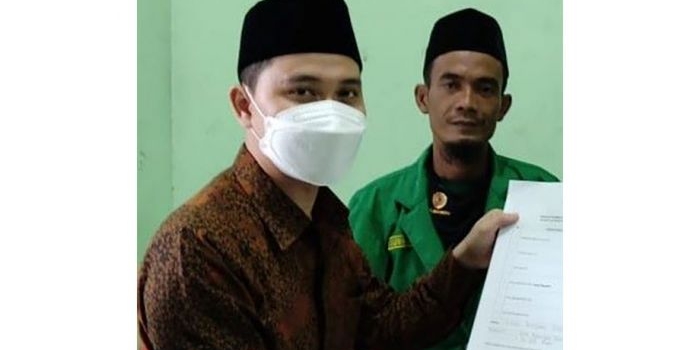 Muhammad Al Barra, L.C., M.Hum., Wakil Bupati Mojokerto, salah satu kandidat Ketua GP Ansor Kabupaten Mojokerto. Foto: YUDI EP/ BANGSAONLINE.COM