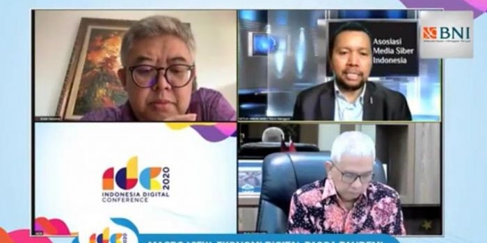 Pembukaan Indonesia Digital Conference (IDC) 2020.