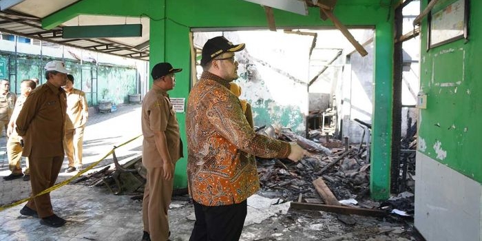 pemkab-kediri-siapkan-rehab-dan-relokasi-puskesmas-tiron-pasca-kebakaran