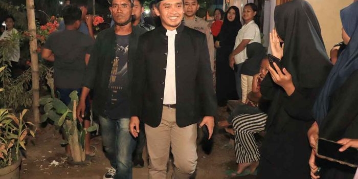 Wakil Wali Kota Pasuruan, Adi Wibowo, saat menghadiri pagelaran seni budaya bertajuk 