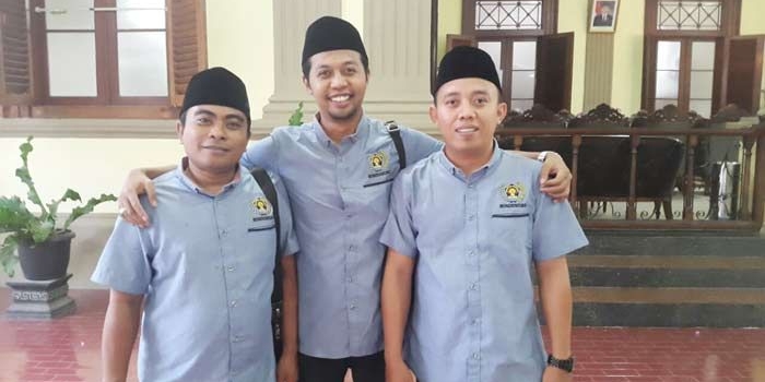 Haryono, Ketua PWI Bondowoso (kanan).


