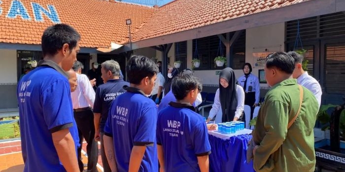 gelar-razia-lapas-tuban-sita-barang-terlarang-dan-tes-urine-ratusan-warga-binaan