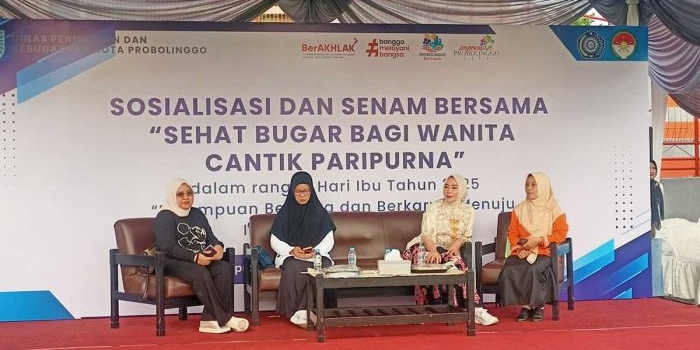 gandeng-guru-paud-tk-disdikbud-kota-probolinggo-gelar-sosialisasi-dan-senam-hari-ibu