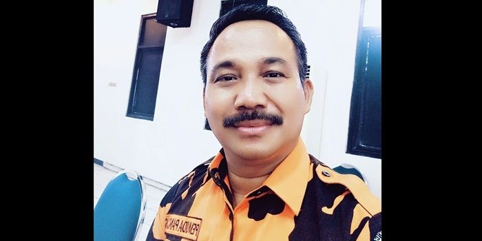 Ketua Majelis Pimpinan Cabang (MPC) Pemuda Pancasila Kab. Pasuruan dr. Kasiman.