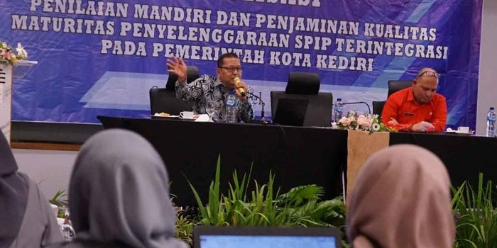 arahan-pj-wali-kota-kediri-di-sosialisasi-penilaian-mandiri-dan-penyelenggaraan-spip-terintegrasi