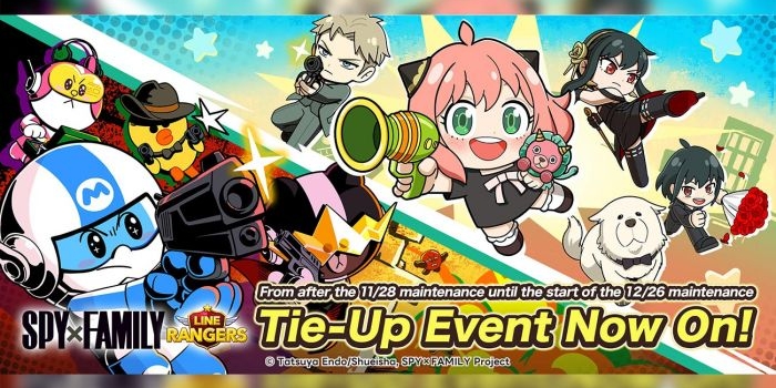 spesial-line-rangers-kolaborasi-dengan-anime-tv-spy×family