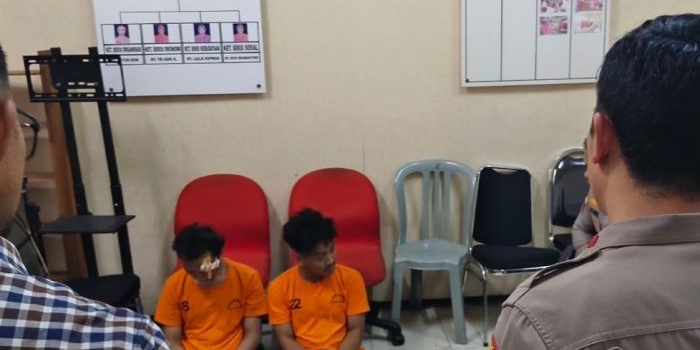 Kedua pelaku jambret diamankan Polsek Genteng