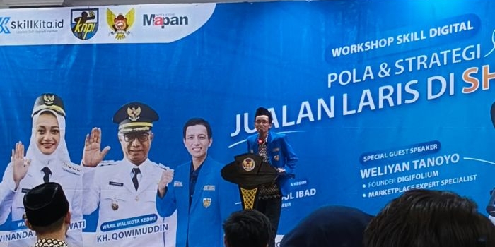 knpi-kota-kediri-gelar-workshop-digital-bertajuk-jualan-laris-di-shopee