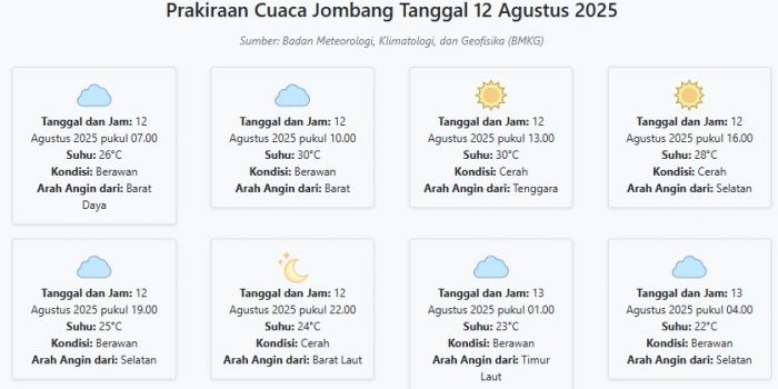 prakiraan-cuaca-jombang-hari-ini-selasa-12-agustus-2025-suhu-22-30°c-kecepatan-angin-15-5-ms