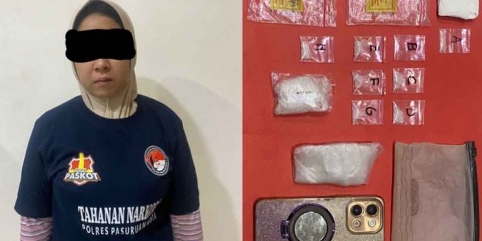 satresnarkoba-polres-pasuruan-kota-tangkap-perempuan-pengedar-sabu