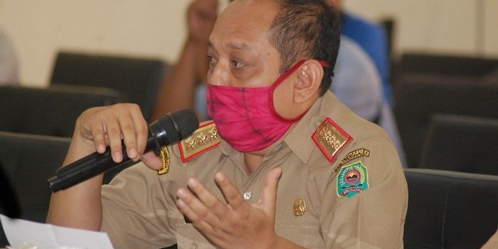 Sekdakab Trenggalek Joko Irianto. foto: HERMAN/ BANGSAONLINE