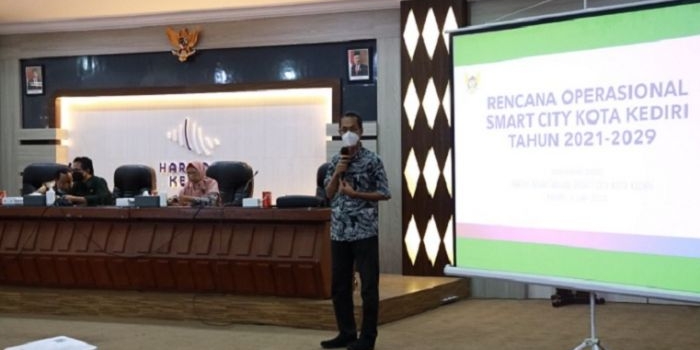 Rakor Kota Kediri menuju Smart City, pemkot fokus tingkatkan kualitas layanan publik. (Foto: Ist.) 