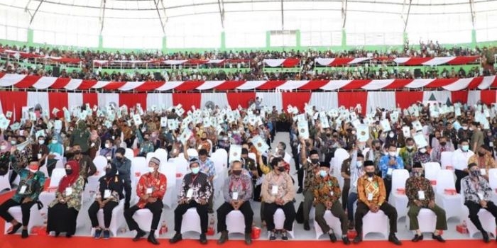 Presiden Jokowi akan Luncurkan Sertifikat Tanah Elektronik Hari ini. Foto: Ist