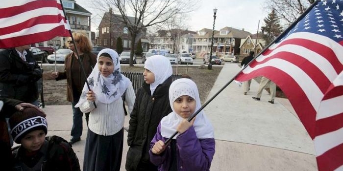 Muslim Amerika berharap kebebasan beribadah di negaranya.