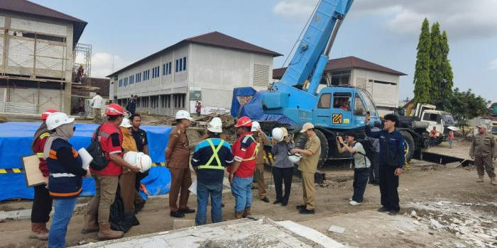 Progress pembangunan Sekolah Rakyat di Kota Blitar
