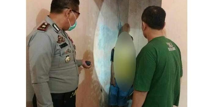 Kondisi korban saat hendak dievakuasi.