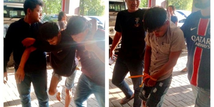 Salah satu pelaku inisial SAS yang berperan sebagai eksekutor dihadiahi timah panas lantaran mencoba kabur saat hendak diamankan petugas