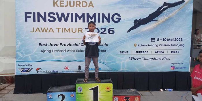 atlet-selam-dari-kabupaten-kediri-raih-14-medali-di-kejurda-finswimming-jatim-2026