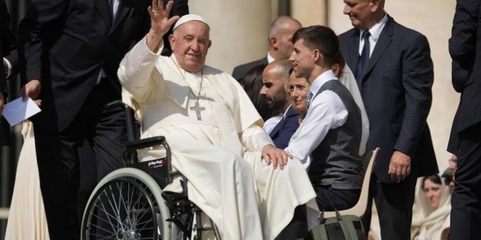 Paus Fransiskus. Foto: (AP/Andrew Medichini)/CNBC