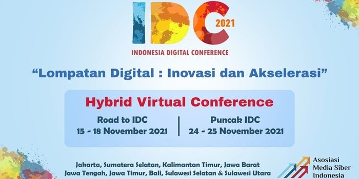 Indonesia Digital Conference (IDC) AMSI 2021.