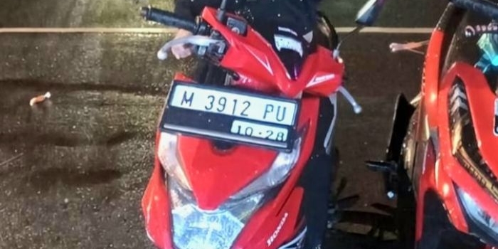 Motor korban yang dicuri