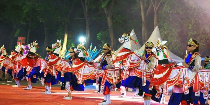 Pro Night Culture Festival yang digelar Disdikbud Kota Probolinggo.