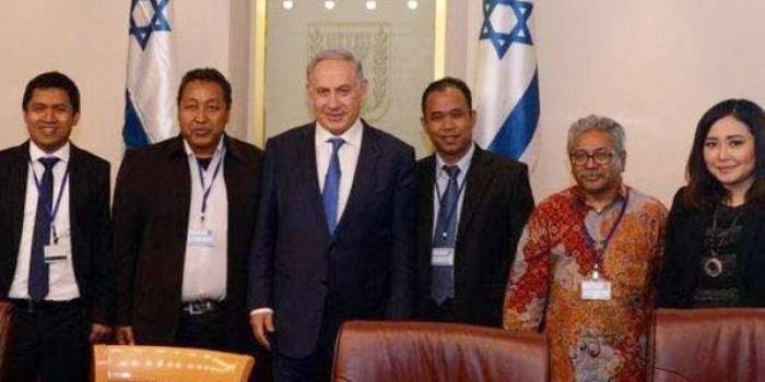 PM Netanyahu bertemu wartawan Indonesia. ©2016 Merdeka.com/mfa.gov.li/merdeka.com