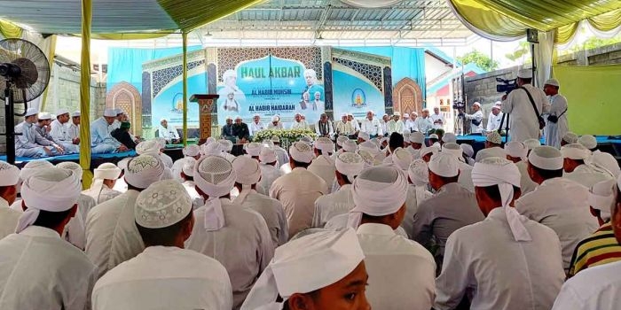 Suasana Haul Habib Muhsin dan Habib Haidarah di Situbondo.