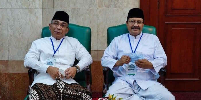 KH Yahya Cholil Staquf dan Saifullah Yusuf. Foto: detik.com
