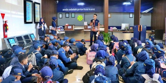 Kegiatan eduspoor yang digelar KAI Daop 7 Madiun