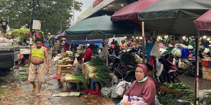 Pasar Keputran Surabaya. Foto: Bangsaonline.