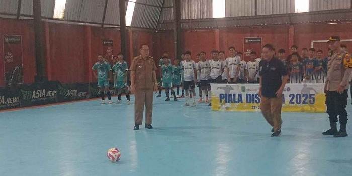 Pembukaan kompetisi futsal di Kabupaten Pasuruan.