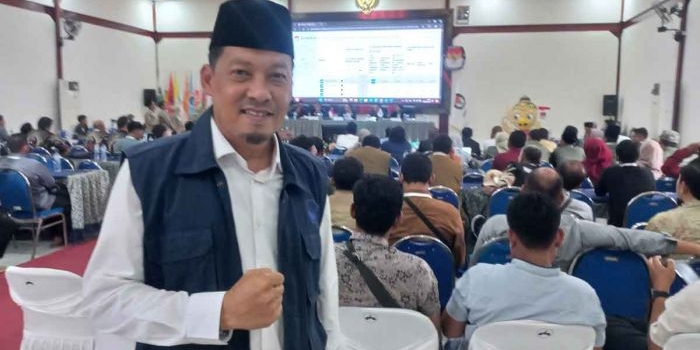 Ketua Tim Pemenangan Pasangan Mubarok, Suwandy Firdaus.
