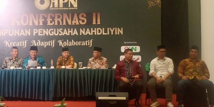 Sidang Pleno penghitungan suara yang dihadiri 3 kandidat Ketua Umum Himpunan Pengusaha Nahdliyin (HPN) periode 2022 - 2027. foto: ist.