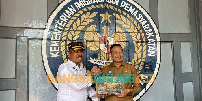 Wali Kota Malang saat menghadiri peringatan Hari Bhakti Pemasyarakatan ke-61. Foto: DADANG DWI TANTO/BANGSAONLINE 