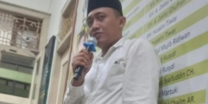 Andri, Ketua Pelaksana Peringatan Hari Santri Nasional. Foto: Mohammad Sulthon Neagara/ BANGSAONLINE