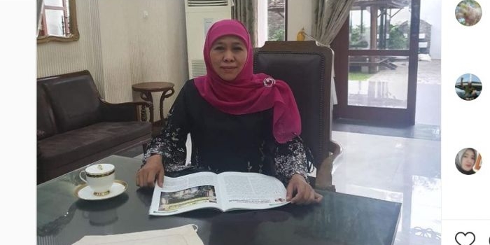 Gubernur Jatim Khofifah Indar Parawansa.