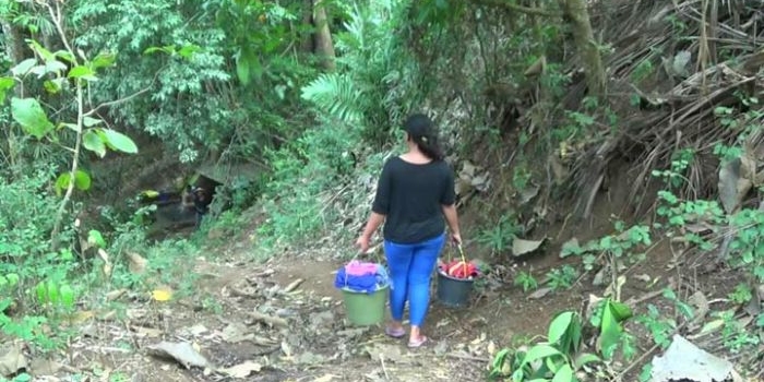 Jarak pemukiman warga Desa Tugurejo dan sumber air terdekat mencapai dua kilometer. 