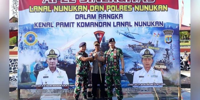 Sertijab Danlanal Nunukan.