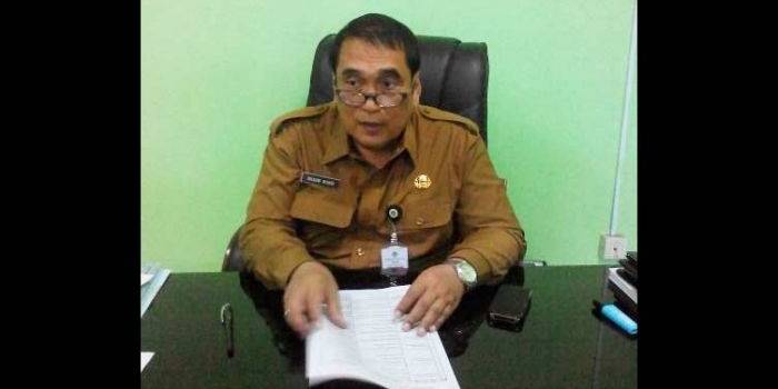 dr. Sugeng Widodo, Kepala Dinkes Gresik. (foto: syuhud/BANGSAONLINE)