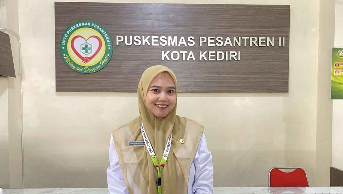 Dokter di Puskesmas Pesantren 2, Kota Kediri, Shofi. Foto: Ist