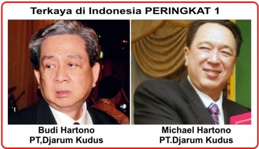 Robert Budi Hartono alias Oei Hwie Tjhong adalah pemilik dari salah satu perusahaan rokok kretek terbesar di Indonesia, Djarum.  Foto diambil dari biografi-oranghebat.blogspot.com